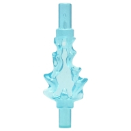 Lego plamen, průhledná světle modrá (35032c TRANS-LIGHT BLUE)